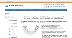 Desktop Screenshot of dental-lab-direct.com